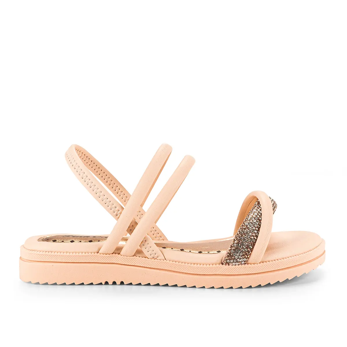 Sandália Pink Cats Infantil Flatform Laranja