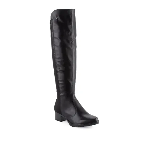 Bota Mississipi de Cano Longo Preta