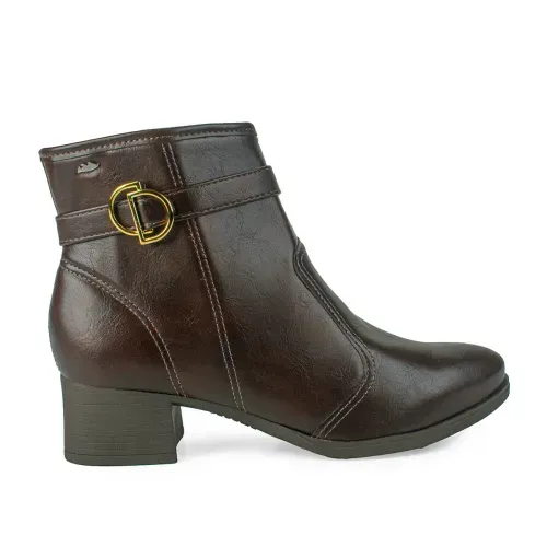 Bota Dakota de Cano Curto Marrom