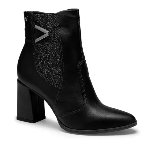 Bota Mississipi de Cano Curto Preta