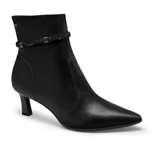 Bota Mississipi de Cano Curto Preta