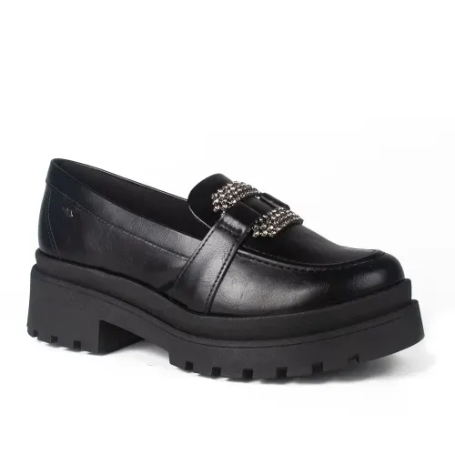 Sapato Dakota Loafer Tratorado Preto