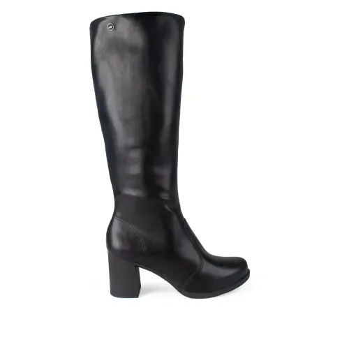 Bota Dakota de Cano Longo Preta