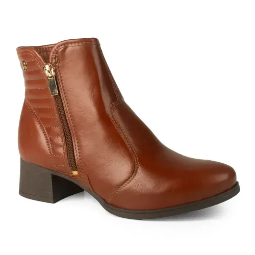Bota Dakota de Cano Curto Marrom