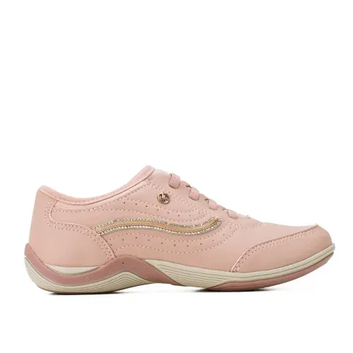 Tênis Kolosh Casual de Calce Fácil Rosa