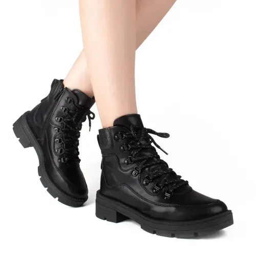 Bota Coturno Dakota Tratorada Preta