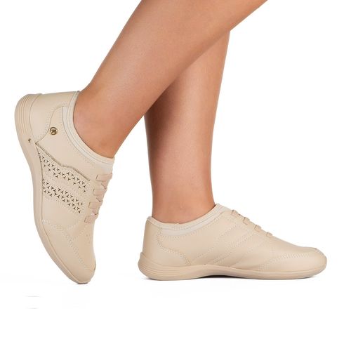 Tênis Kolosh Casual Bege