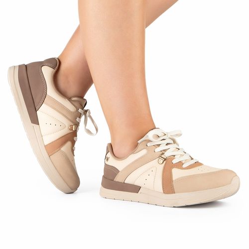 Tênis Mississipi Jogging Bege