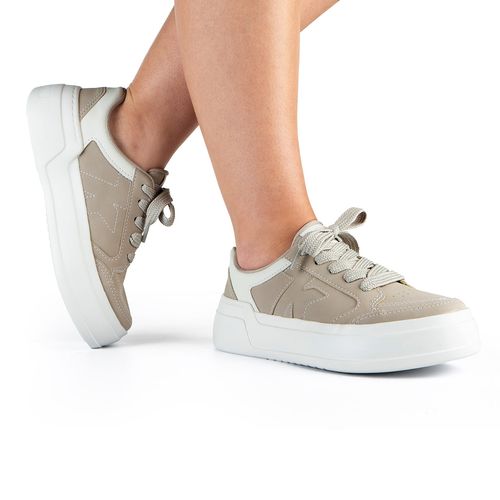 Tênis Kolosh Flatform Cinza