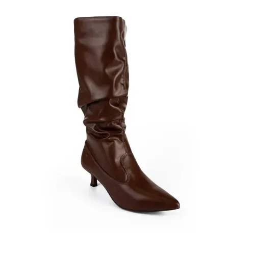 Bota Dakota de Cano Longo Marrom