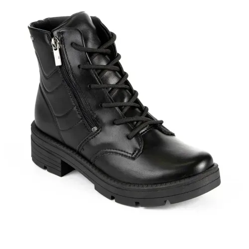 Bota Coturno Dakota Tratorada Preta