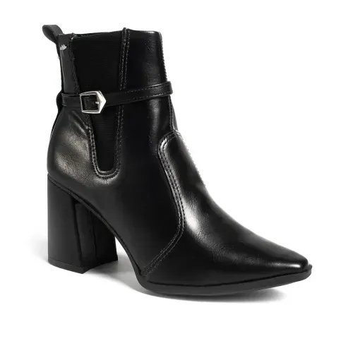 Bota Dakota de Cano Curto Preta
