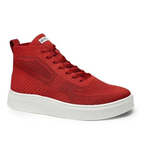 Tênis Mississipi de Cano Alto Vermelho