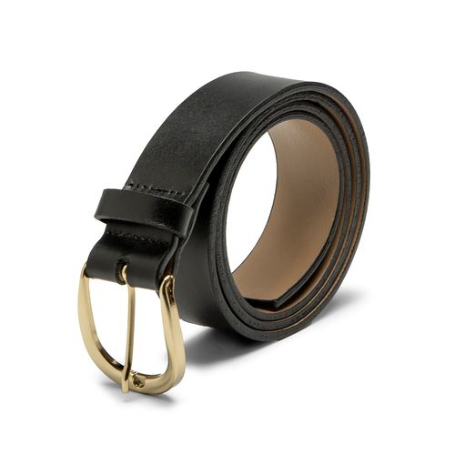 Cinto Dakota  de Couro Preto