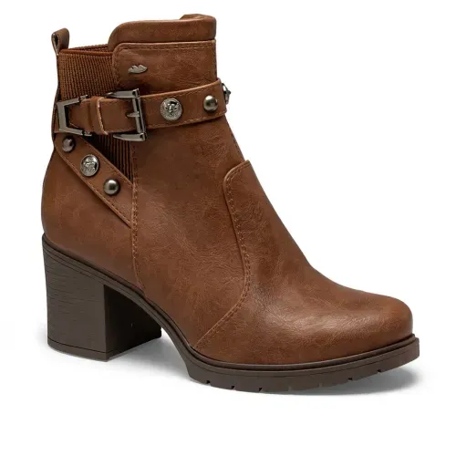 Bota Dakota de Cano Curto Marrom