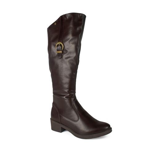 Bota Dakota de Cano Longo Marrom