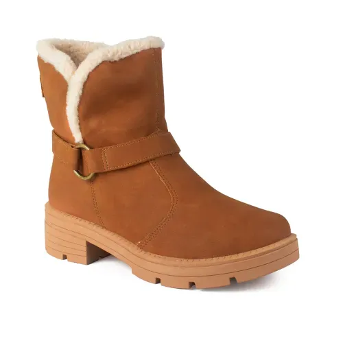Bota Dakota de Cano Curto Caramelo