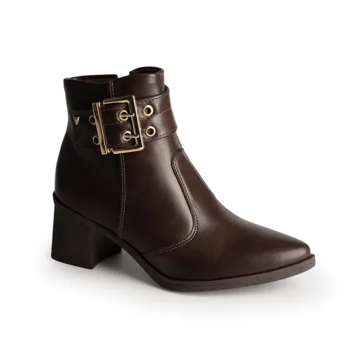 Bota Mississipi de Cano Curto Marrom