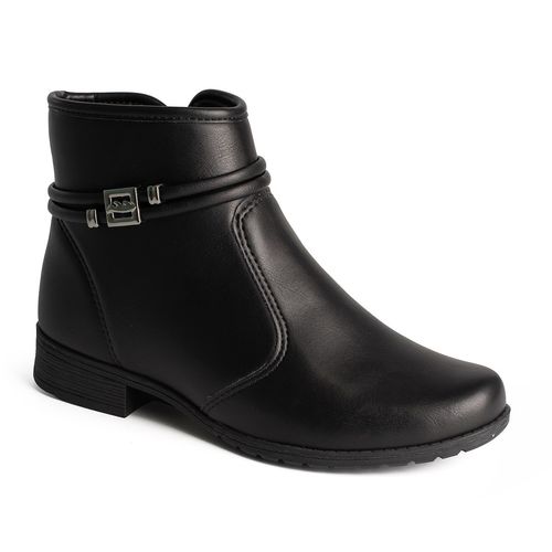Bota Dakota de Cano Curto Preta