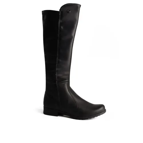 Bota Dakota de Cano Longo Preta