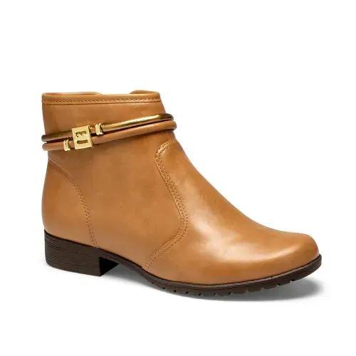 Bota Dakota de Cano Curto Caramelo