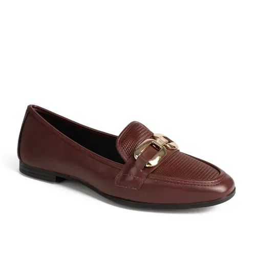 Sapato Dakota Loafer Bordô
