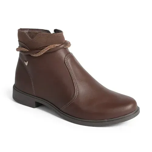 Bota Mississipi de Cano Curto Marrom