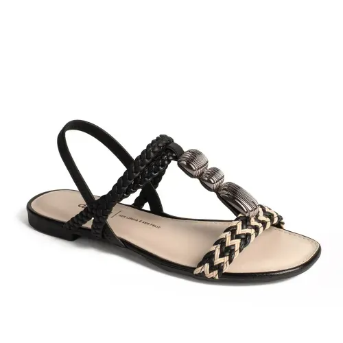 Sandália Dakota Rasteira Preta