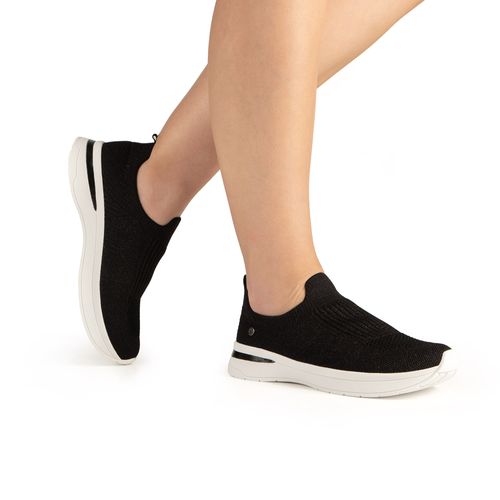 Tênis Pink Cats Infantil Jogging Preto