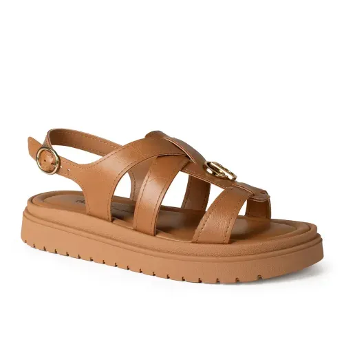 Sandália Dakota Flatform Caramelo