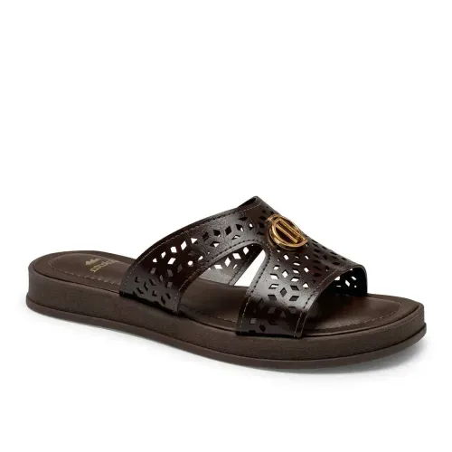 Slide Dakota Flatform Marrom