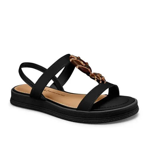 Sandália Dakota Flatform Preta