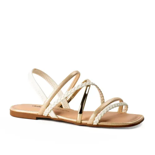 Sandália Dakota Rasteira Bege