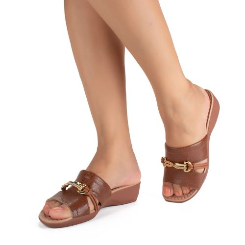 Tamanco Campesí Anabela Caramelo