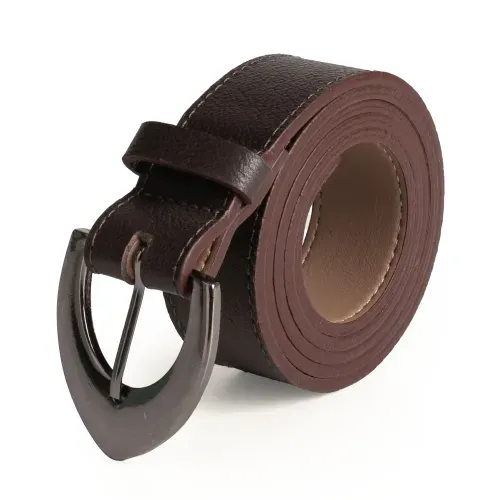 Cinto Dakota em Couro Marrom