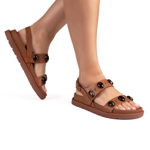 Sandália Dakota Flatform Caramelo