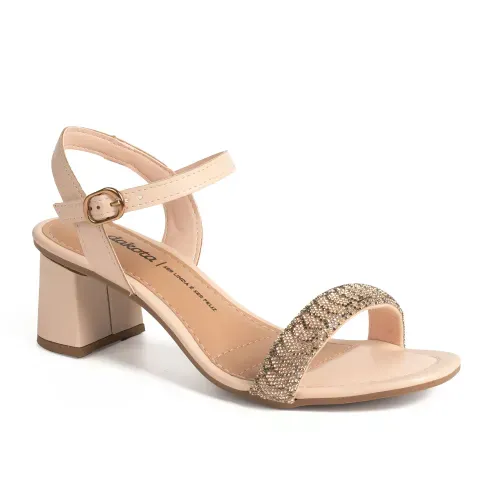 Sandália Dakota de Salto Bloco Rosa