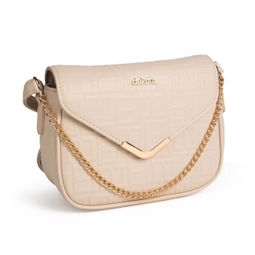 Bolsa Dakota Transversal Bege
