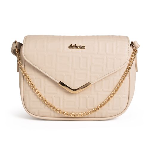 Bolsa Dakota Transversal Bege