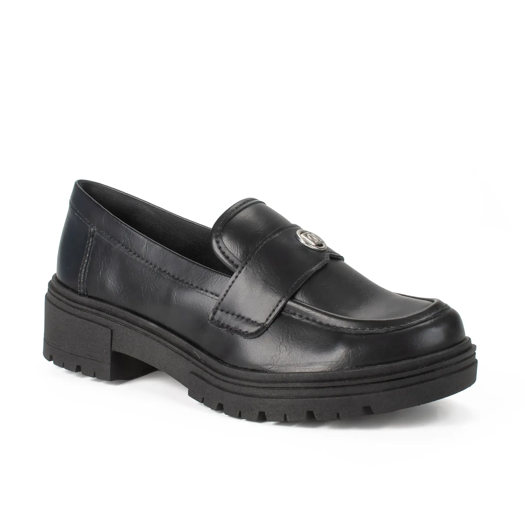 Mocassim Mississipi Loafer Feminino Preto - Dakota