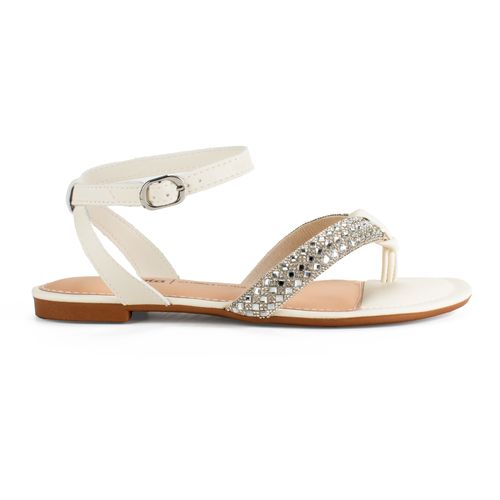 Sandália Dakota Rasteira Bege