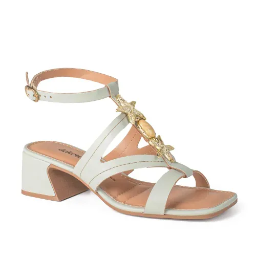 Sandália Dakota de Salto Bloco Verde