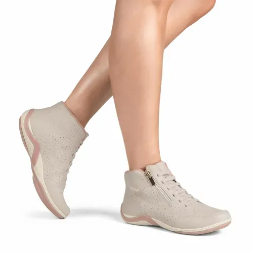 Tênis Kolosh de Cano Alto Cinza