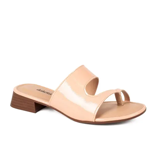 Tamanco Dakota de Salto Bloco Rosa