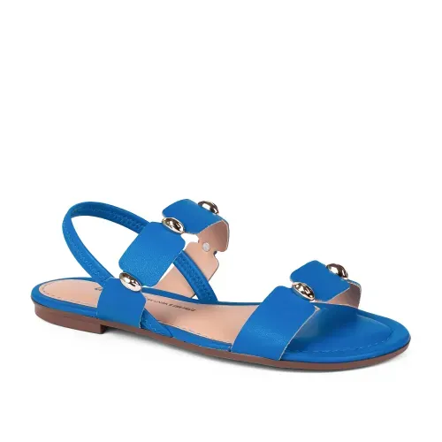 Sandália Dakota Rasteira Azul