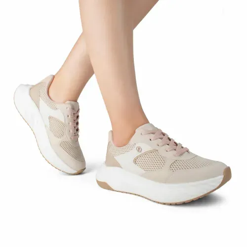 Dad Sneaker Dakota Bege e Rosa