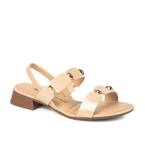 Sandália Dakota de Salto Bloco Bege