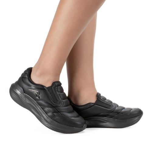 Tênis Kolosh Esportivo Slip On Preto