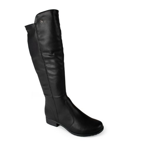 Bota Dakota de Cano Longo Preta