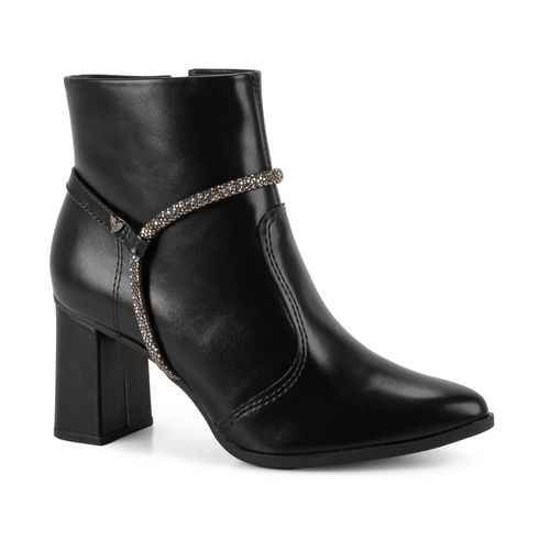 Bota Mississipi de Cano Curto Preta